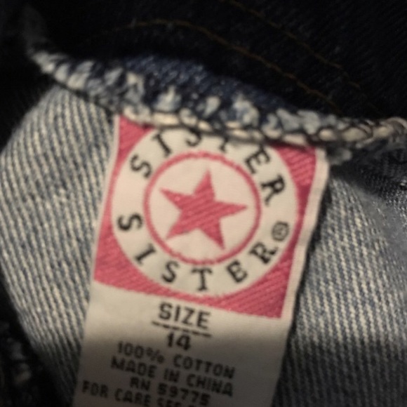 Vintage long jean skirt - Picture 4 of 4